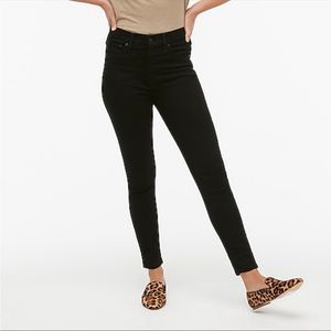 J. Crew Black Skinny Toothpick Jeans
